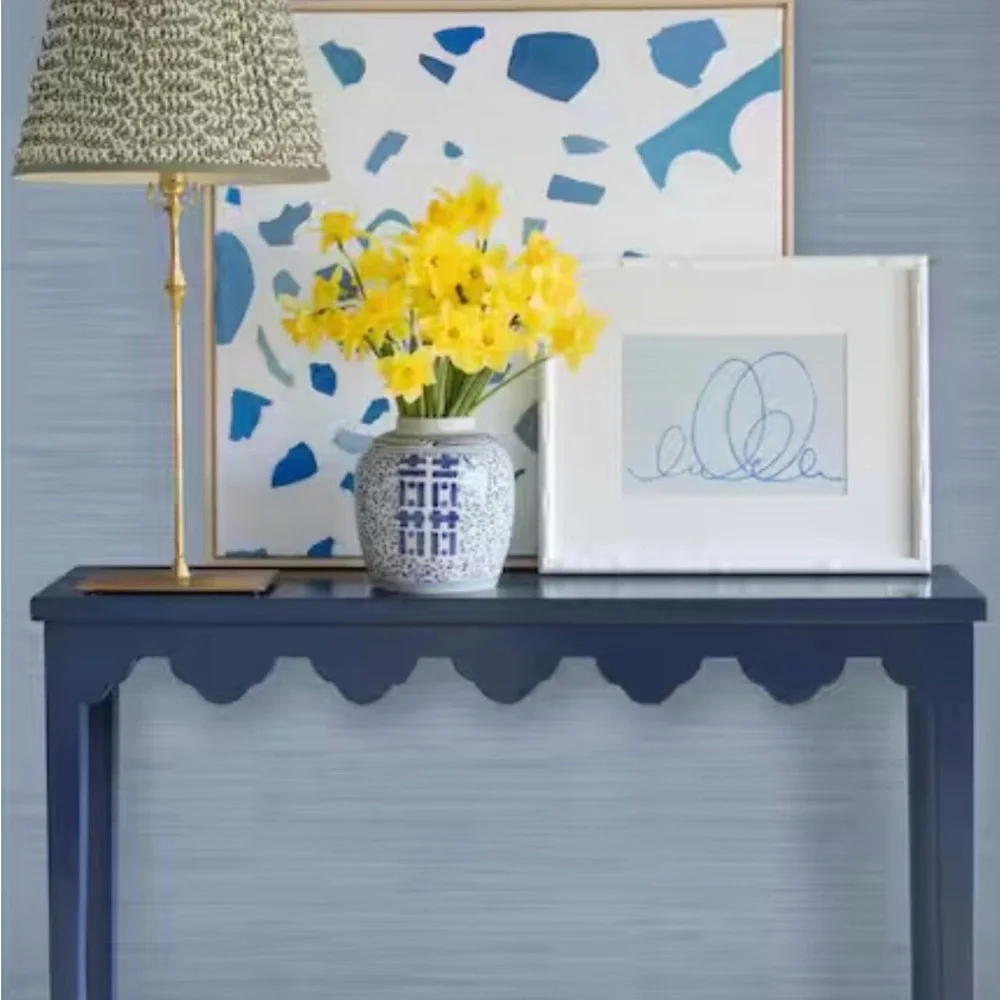 NuWallpaper x Society Social Mineral Blue Peel & Stick Wallpaper Coast Luxe NEW